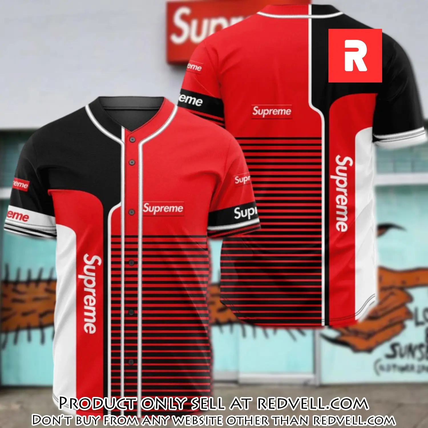 Supreme baseball jersey shirt luxury bjs1235 rv3650300